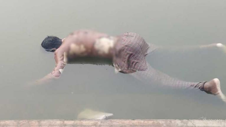 ফরিদপুরে অজ্ঞাতনামা ব্যক্তির অর্ধগলিত লাশ উদ্ধার পুকুর থেকে