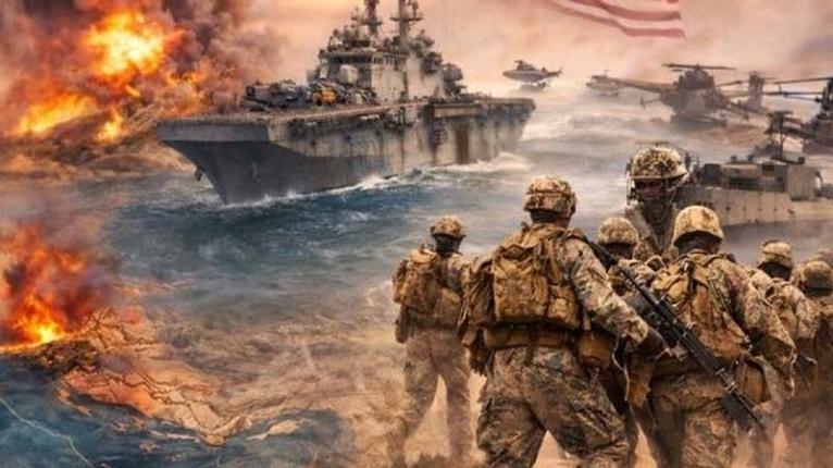‘উভচর যুদ্ধজাহাজ’ নিয়ে ইরান যুদ্ধে যাচ্ছে ২৫০০ মার্কিন স্থল সেনা