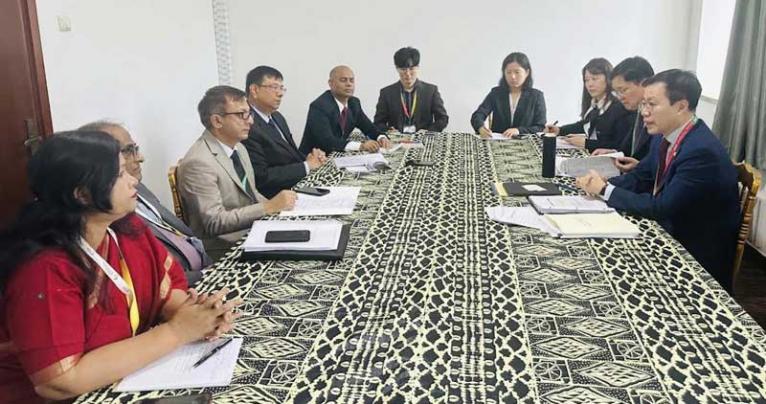 বাংলাদেশ-দক্ষিণ কোরিয়ার মধ্যে দ্বিপাক্ষিক বৈঠক অনুষ্ঠিত