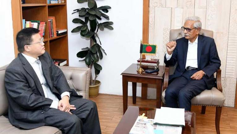 সংস্কৃতি বিষয়ক মন্ত্রীর সাথে চীনা রাষ্ট্রদূতের সাক্ষাৎ
