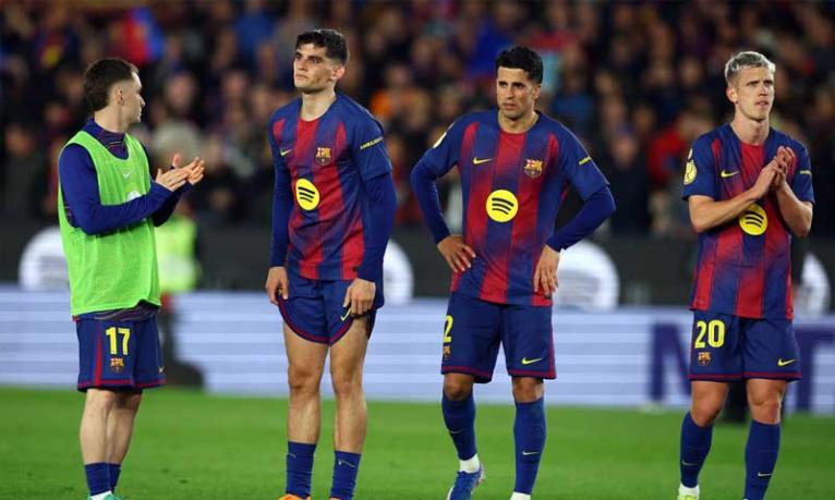 বড় জয়েও ফাইনালে উঠা হলো না বার্সেলোনার