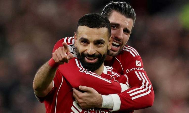 সালাহর ‘ফিফটিতে’ গালাতাসারাইকে উড়িয়ে কোয়ার্টারে লিভারপুল