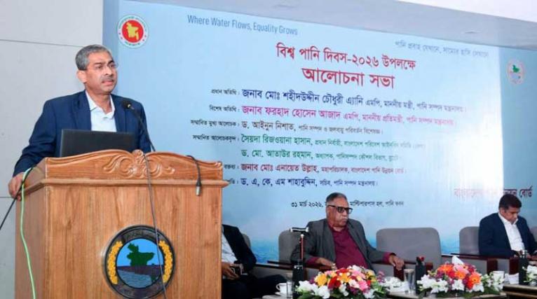 ‎টেকসই পানি ব্যবস্থাপনায় সঠিক পদক্ষেপ নিতে হবে: পানিসম্পদ মন্ত্রী