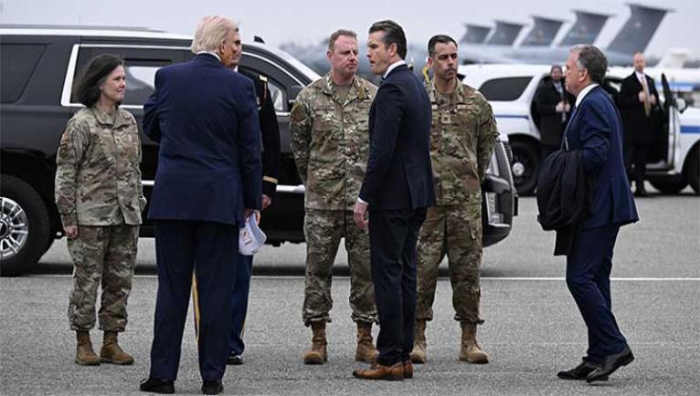 ইরান যুদ্ধে যোগ নিতে রওনা দিয়েছে ২৫০০ মার্কিন সেনা