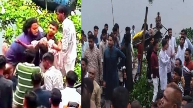 জামালপুরে ব্রিজ ভেঙে ব্রহ্মপুত্রে শতাধিক আহত, চার শিশুর মৃত্যু