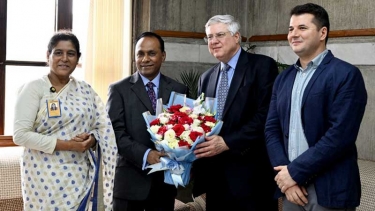 ডেপুটি স্পীকার এর সঙ্গে আন্তর্জাতিক নির্বাচনী ব্যবস্থা ফাউন্ডেশন এর প্রতিনিধি দলের সাক্ষাত
