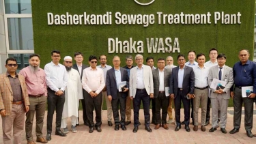 দাশেরকান্দি পয়ঃশোধনাগারে উন্নয়ন কার্যক্রম পরিদর্শন করলেন স্থানীয় সরকার মন্ত্রী