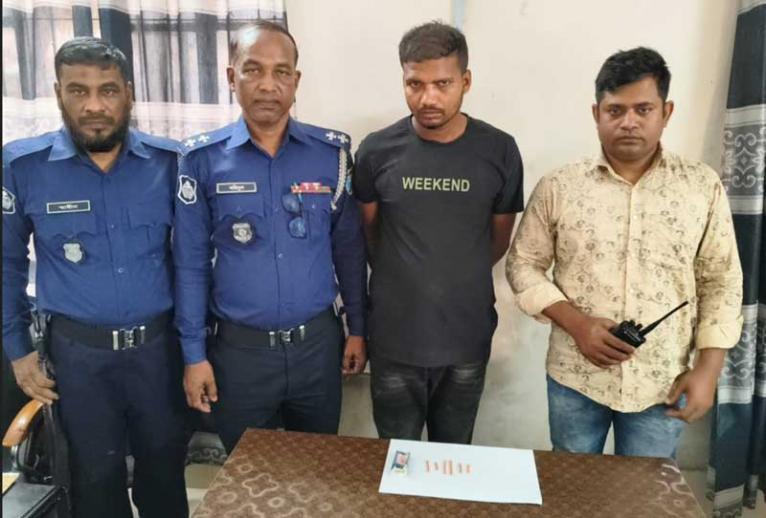 ডিবি পুলিশ পরিচয়ে প্রতারণা,মধুখালীতে ইয়াবাসহ যুবক গ্রেপ্তার