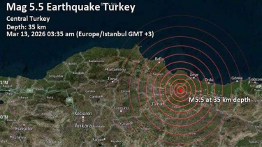 শক্তিশালী ভূমিকম্পে কেঁপে উঠল তুরস্ক