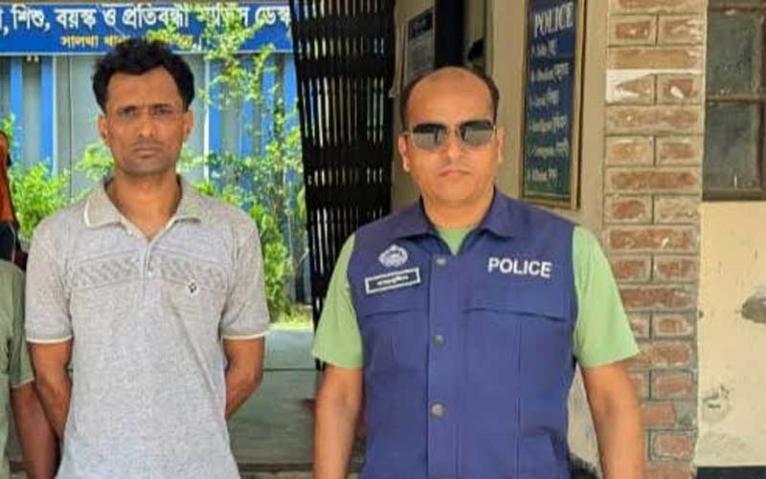 সালথায় মাদক মামলার ৫ বছরের সাজাপ্রাপ্ত পলাতক আসামি গ্রেপ্তার