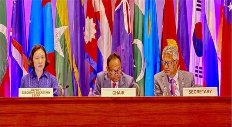 ব্যাংককে এসকাপ অধিবেশনে সভাপতিত্ব করল বাংলাদেশ