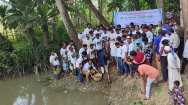 পিরোজপুরে খাল খনন কর্মসূচির উদ্বোধন করলেন প্রতিমন্ত্রী