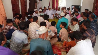 সরিষাবাড়ীতে বাংলা নববর্ষ উপলক্ষে আরুনীর সমর্থকদের মিলাদ ও দোয়া মাহফিল