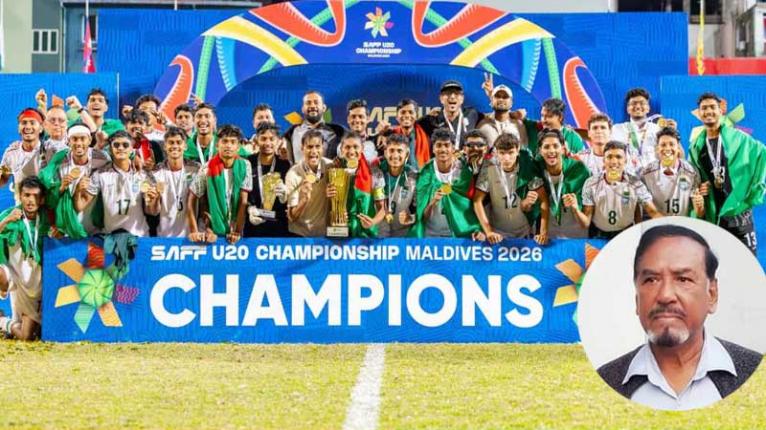 সাফ অনূর্ধ্ব-২০ চ্যাম্পিয়নশিপের ফাইনালে বাংলাদেশের জয়ে স্পীকারের অভিনন্দন