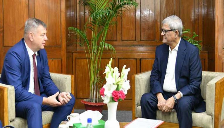 এলজিআরডি মন্ত্রীর সঙ্গে বেলারুশের অনাবাসিক রাষ্ট্রদূতের সাক্ষাৎ
