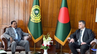 স্পীকারের সাথে ইউরোপীয় ইউনিয়নের প্রধান নির্বাচন পর্যবেক্ষক এর সৌজন্য সাক্ষাৎ