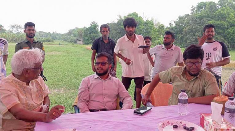 সদরপুরে ২০০ বছরের পুরাতন শ্মশান সংস্কার কাজের উদ্বোধন।