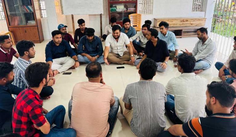 ফরিদপুরে বাংলাদেশ হিন্দু ছাত্র পরিষদের সাংগঠনিক গতিশীলতা বৃদ্ধিতে আলোচনা সভা