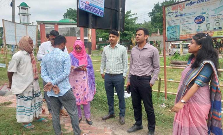 ফরিদপুরে আন্তর্জাতিক শব্দ সচেতনতা দিবসে মোবাইল কোর্টে জরিমানা