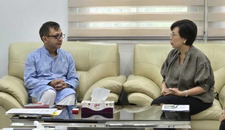 শিল্পমন্ত্রীর সাথে থাইল্যান্ডের রাষ্ট্রদূতের সৌজন্য সাক্ষাৎ