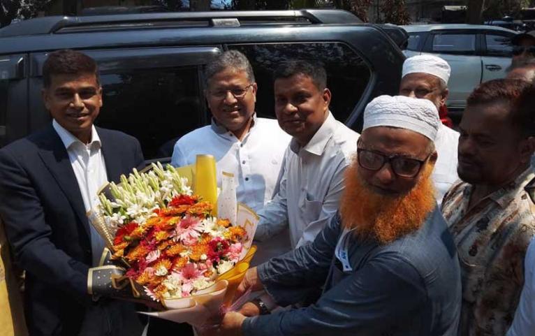 ফরিদপুরে পানি উন্নয়ন বোর্ড পরিদর্শন করলেন পানি সম্পদ প্রতিমন্ত্রী