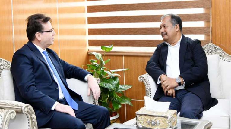 তথ্য ও সম্প্রচার মন্ত্রীর সাথে তুরস্কের রাষ্ট্রদূতের সাক্ষাৎ