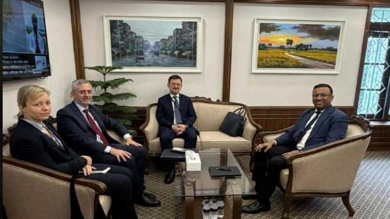 প্রধানমন্ত্রীর পররাষ্ট্রবিষয়ক উপদেষ্টার সঙ্গে ইইউ প্রতিনিধির সাক্ষাৎ