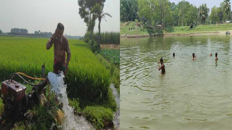 চুয়াডাঙ্গায় ৪০ ডিগ্রি ছুঁই ছুঁই তাপমাত্রা, বিপর্যস্ত জনজীবন