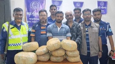 আড়াইহাজারে ২২ কেজি গাঁজাসহ গ্রেপ্তার ২