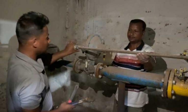 নারায়ণগঞ্জে মিটারে বিশেষ চুম্বক বসিয়ে গ্যাস চুরি