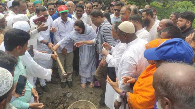 ফরিদপুরে খাল পুনঃখনন কর্মসূচির উদ্বোধন চৌধুরী নায়াব ইউসুফ এমপির