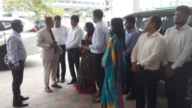 ফরিদপুরে নতুন জেলা প্রশাসক মাজহারুল ইসলামের যোগদান