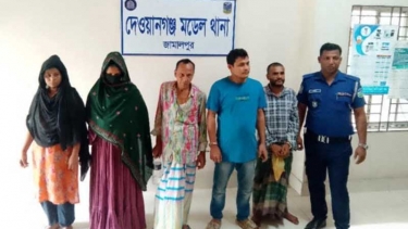 দেওয়ানগঞ্জে আবাসিক এলাকায় দেহব্যবসার আসর, মূলহোতা বেলালসহ ৫ জন আটক