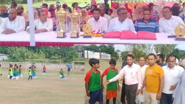 প্রাথমিক বিদ্যালয় গোল্ডকাপ ফুটবল টুর্নামেন্টের উপজেলা পর্যায়ের ফাইনাল অনুষ্ঠিত