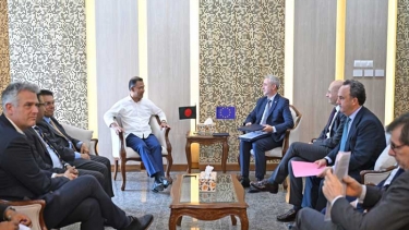 প্রধানমন্ত্রীর সঙ্গে ইইউ প্রতিনিধি দলের সৌজন্য সাক্ষাৎ