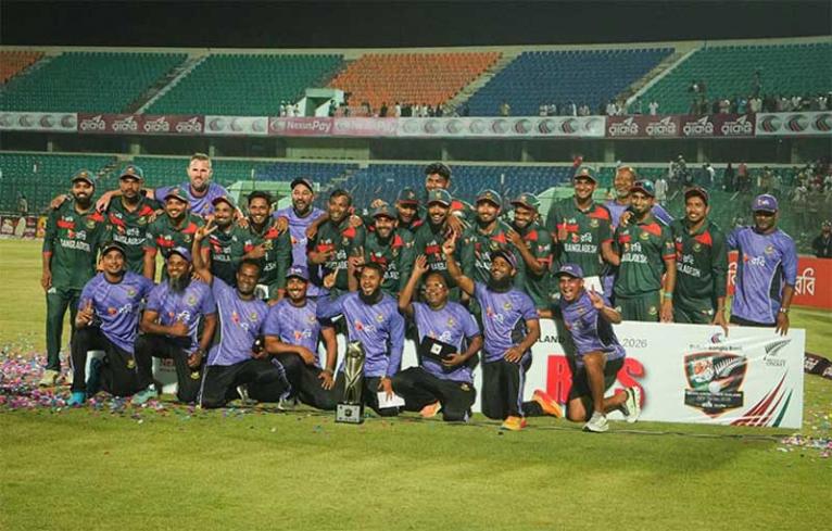 শান্ত-মুস্তাফিজ নৈপুন্যে নিউজিল্যান্ডের বিপক্ষে ওয়ানডে সিরিজ জিতল বাংলাদেশ