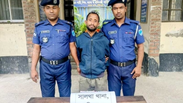 সালথায় অবসরপ্রাপ্ত সেনা সদস্যের ওপর হামলা: প্রধান আসামি গ্রেপ্তার