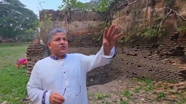 গুপ্তধনের গুজবে বাইশরশি জমিদার বাড়ীতে উত্তেজনা, সংরক্ষণে আশ্বাস এমপি বাবুল খান