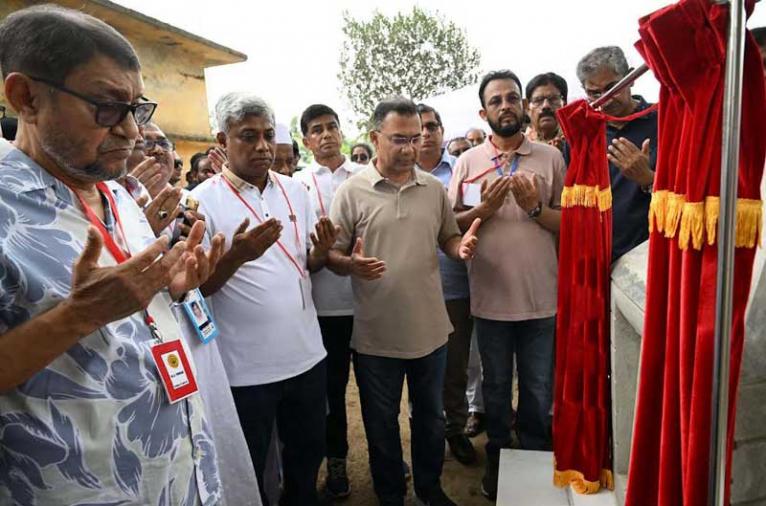 বাবার কাটা খাল পুনঃখনন করলেন তারেক রহমান