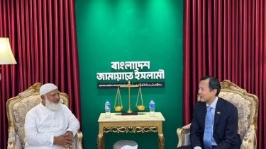 জামায়াত আমিরের সঙ্গে সিঙ্গাপুরের হাইকমিশনারের সৌজন্য সাক্ষাৎ
