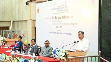 প্রথমবার ঢাবিতে প্রধানমন্ত্রী তারেক রহমান, কর্মশালা উদ্বোধন