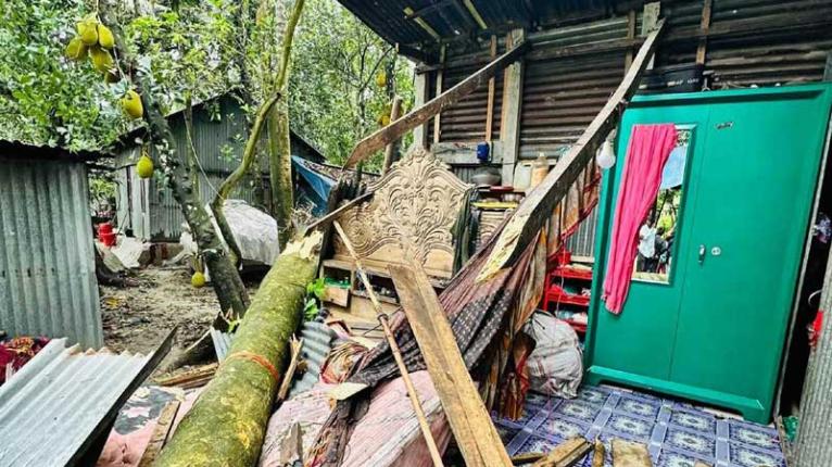 ঈদ করতে বাড়ি ফিরছিলেন বাবা-মা, তার আগেই গাছ পড়ে মারা গেল শিশুসন্তান