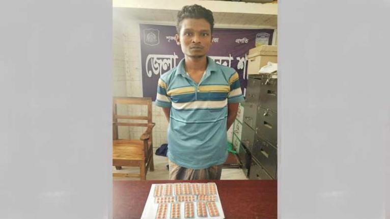 জামালপুরে ডিবির চৌকস অভিযানে ১৫০ পিস ‘ট্যাপাল’ ট্যাবলেটসহ যুবক গ্রেফতার