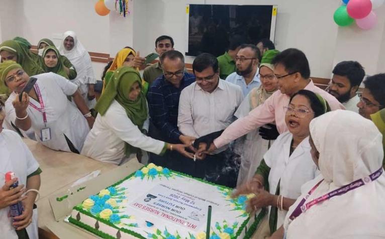 ফরিদপুর মেডিকেল কলেজ হাসপাতালে আন্তর্জাতিক নার্স দিবস পালিত