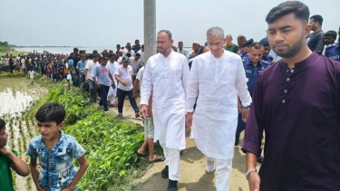 যমুনার ভাঙন ঠেকাতে টাঙ্গাইলে স্থায়ী বেড়িবাঁধ নির্মাণের ঘোষণা পানিসম্পদ মন্ত্রীর