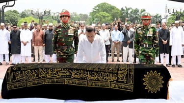 সাবেক প্রতিমন্ত্রী মিজানুর রহমান সিনহার জানাজায় প্রধানমন্ত্রীর অংশগ্রহণ
