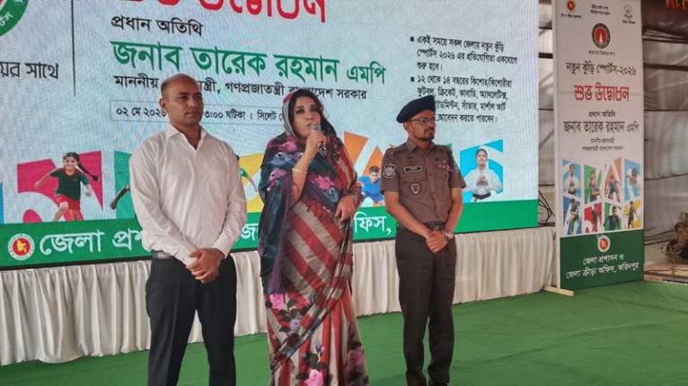 ফরিদপুরে ‘নতুন কুঁড়ি স্পোর্টস’ এর শুভ উদ্বোধন পররাষ্ট্র প্রতিমন্ত্রীর
