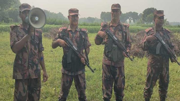মেহেরপুর সীমান্তে অবস্থান নেয়া ৬ জনকে পাওয়া যাচ্ছে না