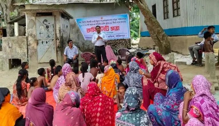ফরিদপুরে শিশু, কিশোর-কিশোরী ও নারী উন্নয়ন বিষয়ক কমিউনিটি সভা অনুষ্ঠিত