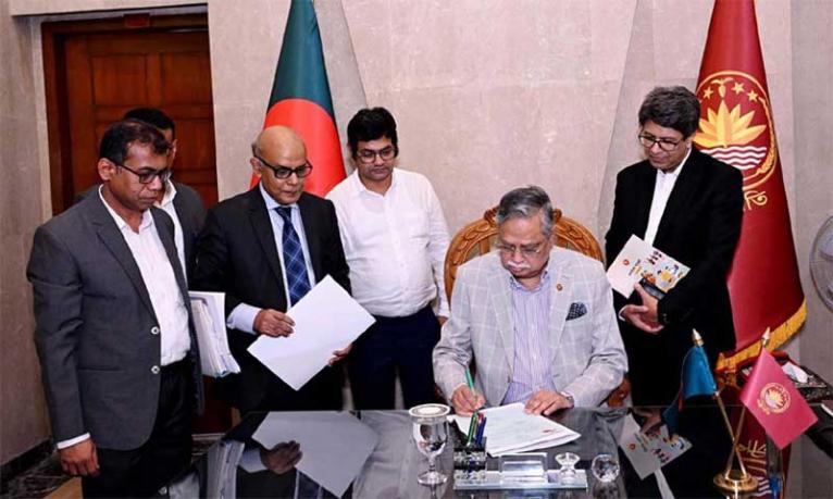 অর্থবছর ২০২৬-২৭-এর জাতীয় বাজেটে রাষ্ট্রপতির অনুমোদন
